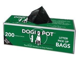 full dog poo bag